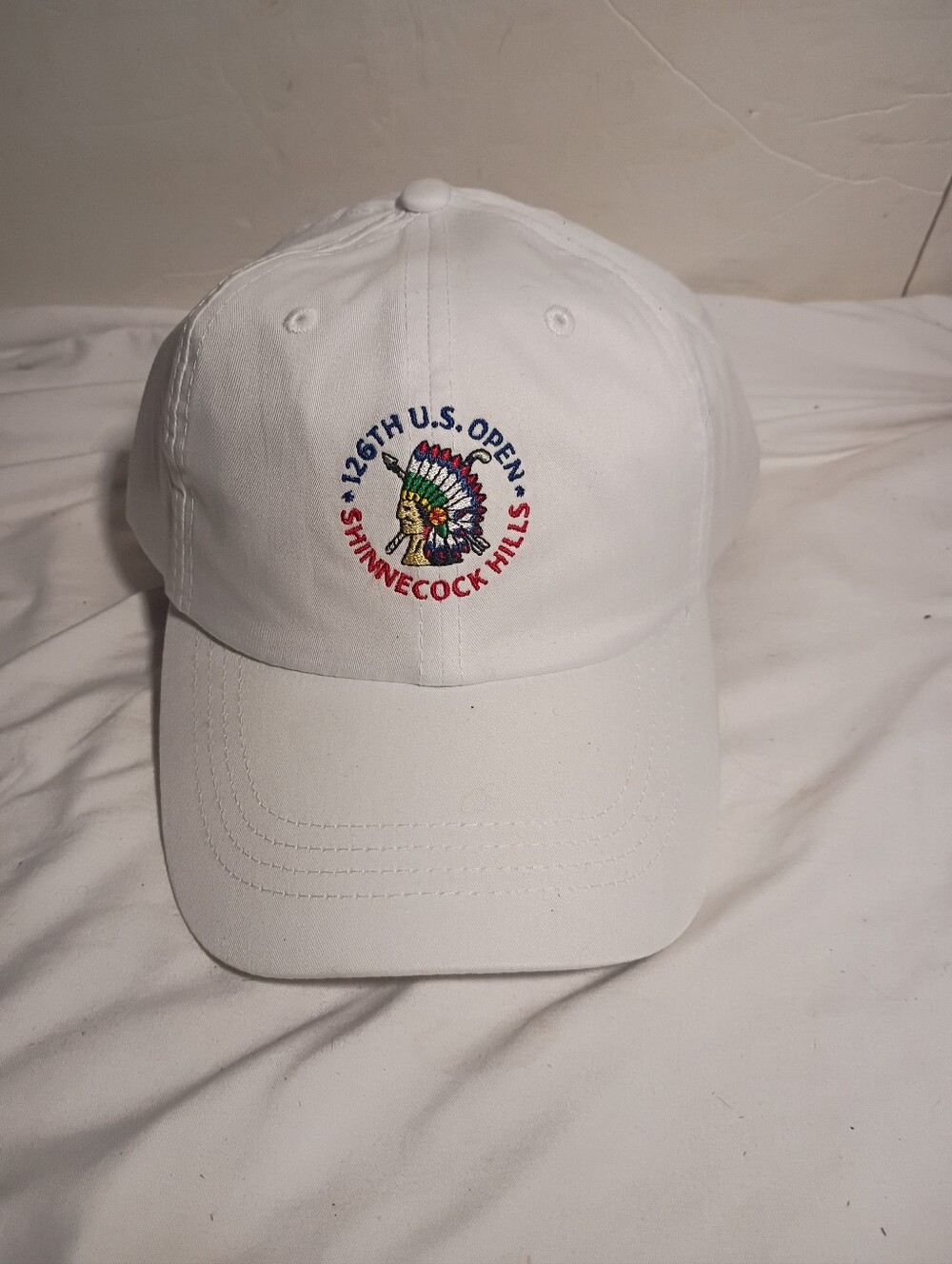 Peter Millar 2026 US Open Shinnecock Hills Hat 126th USGA Member Golf Cap White